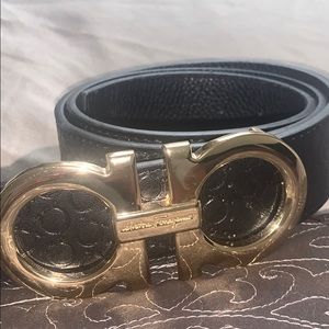 Ferragamo Black belt for Sale